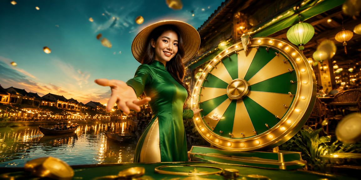 Người chơi trải nghiệm roulette trên thiết bị di động tại Hội An